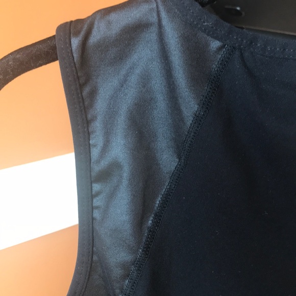 Fabletics corset style black lace up tank - Picture 13 of 16